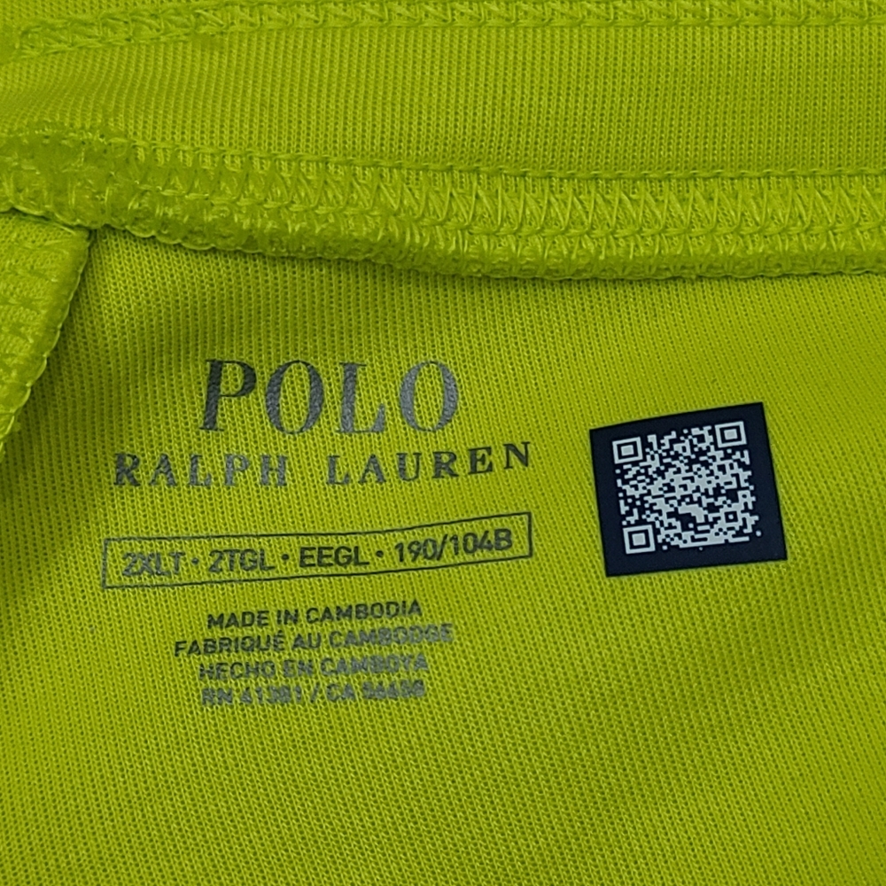 Ralph Lauren Polo Neon embroidered logo double knit jogger sweatpants size 2XLT - Picture 7 of 11